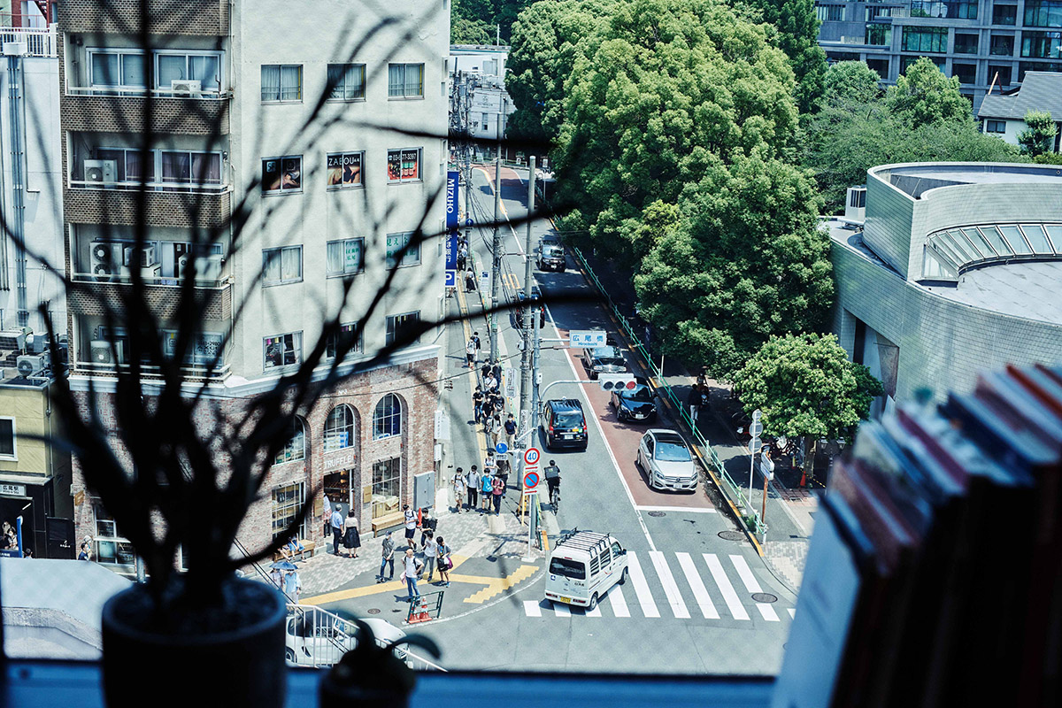 東京の街並みと緑